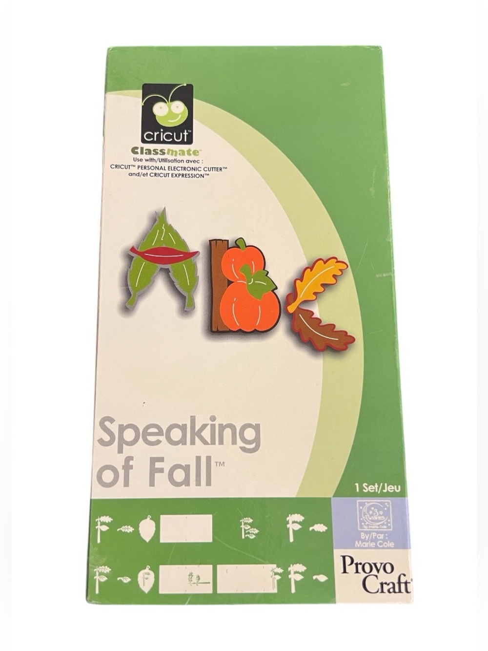 Cricut Speaking of Fall Cartridge – Complete Set 🍂